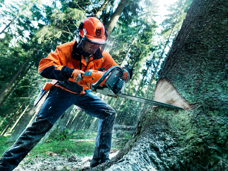 ▷ Forstbekleidung für mehr Sicherheit bei der Forstarbeit
