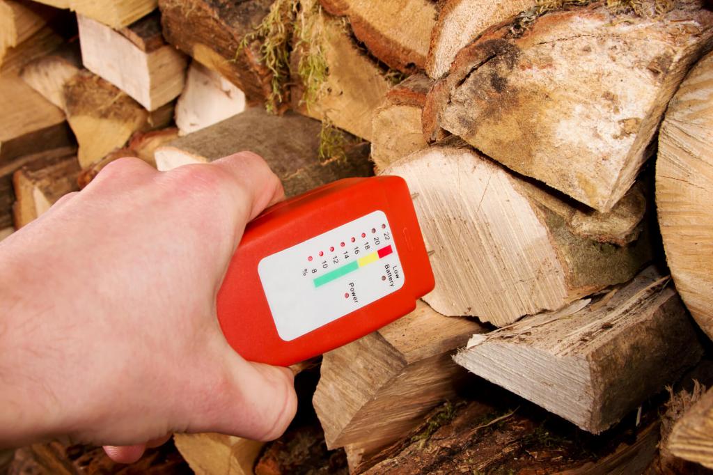 Feuchtigkeitsmessgerät/Feuchtigkeitsmesser mit LCD Hintergrundbeleuchtung für Holz Temperatur messen Beton und weitere Baumaterialien Wände Estrich Brennholz