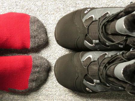 Socken für die Arbeit