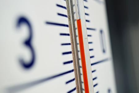 Temperaturanzeige